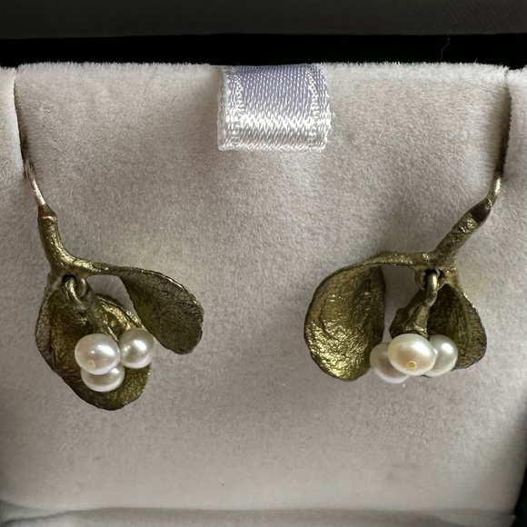 Michael Michaud Mistletoe Earrings Wire - Picture 3 of 4